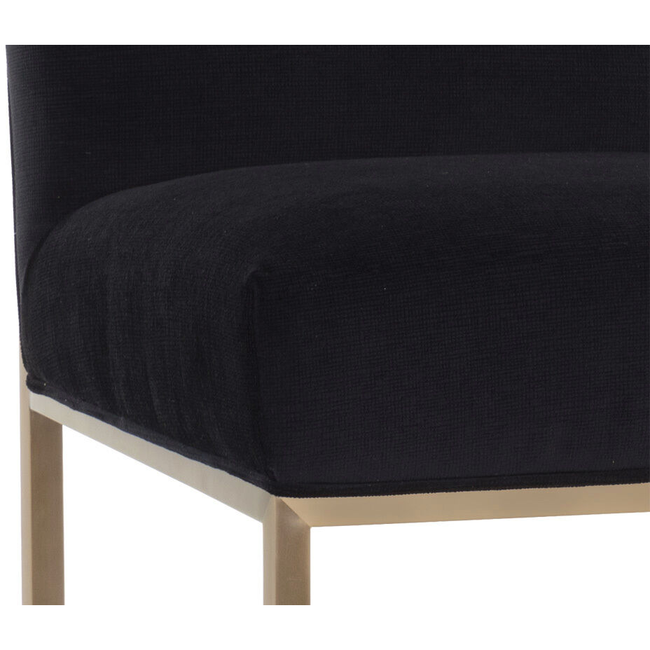 Joyce 41 inch Cube Black Barstool